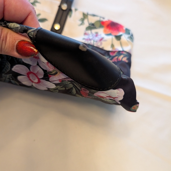 Calvin Klein Black Floral Tote - Picture 6 of 14